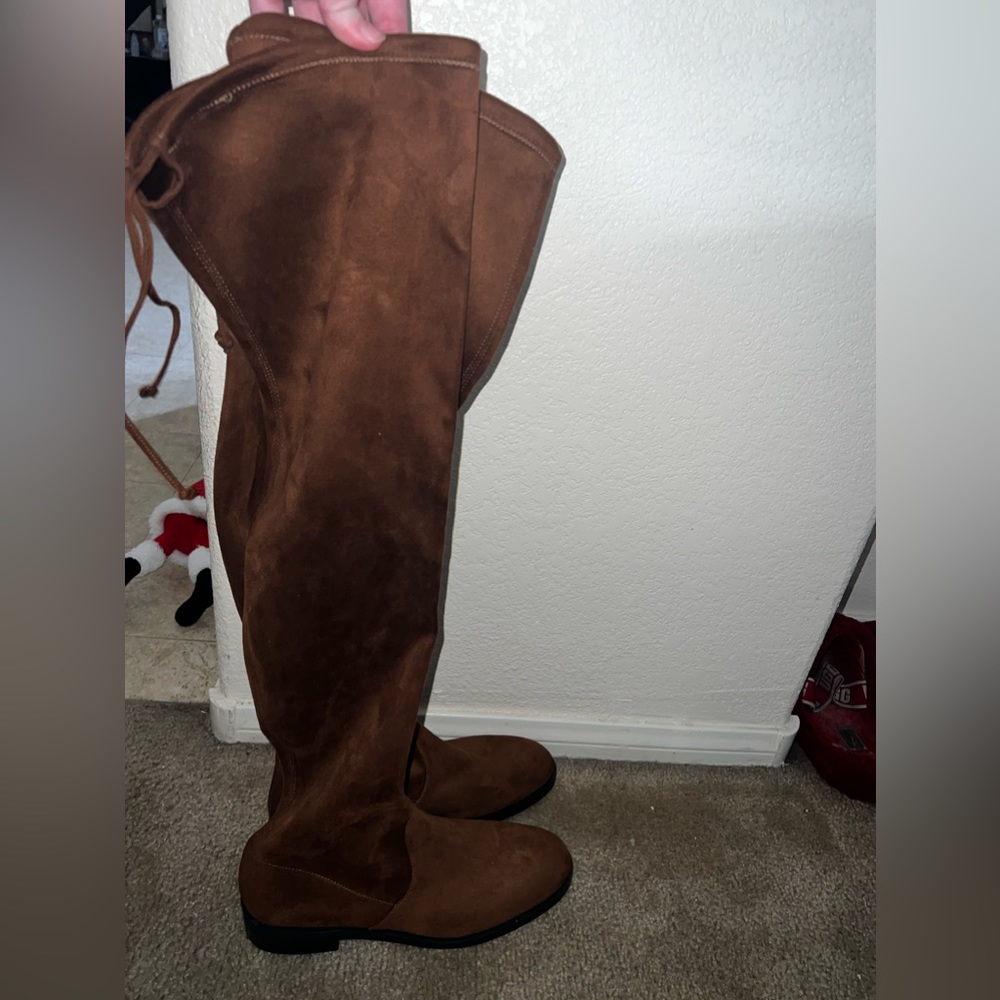 Stuart Weitzman Lowland Thigh-High Boots - Picture 2 of 5